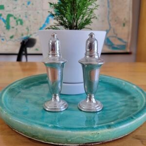 Empire Pewter Salt and Pepper Shakers